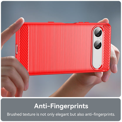 Sony Xperia 10 Vii Carbon Fibre Case [Red]