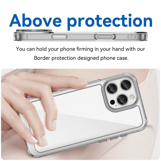 Iphone 16 Pro Max Soft Gel Case [Clear]
