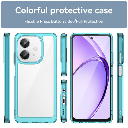 Oppo A60 5G Soft Gel Bumper Case [Clear Blue]