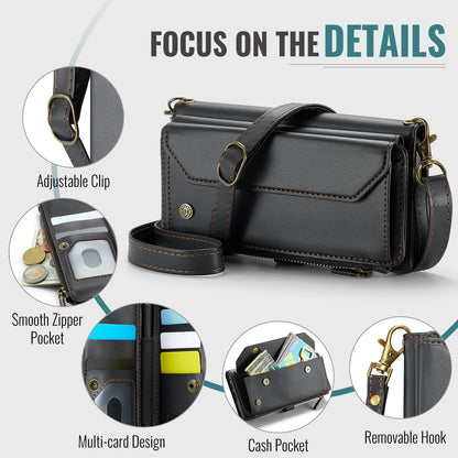 Samsung Galaxy Z Fold 6 Crossbody Wallet [Black]