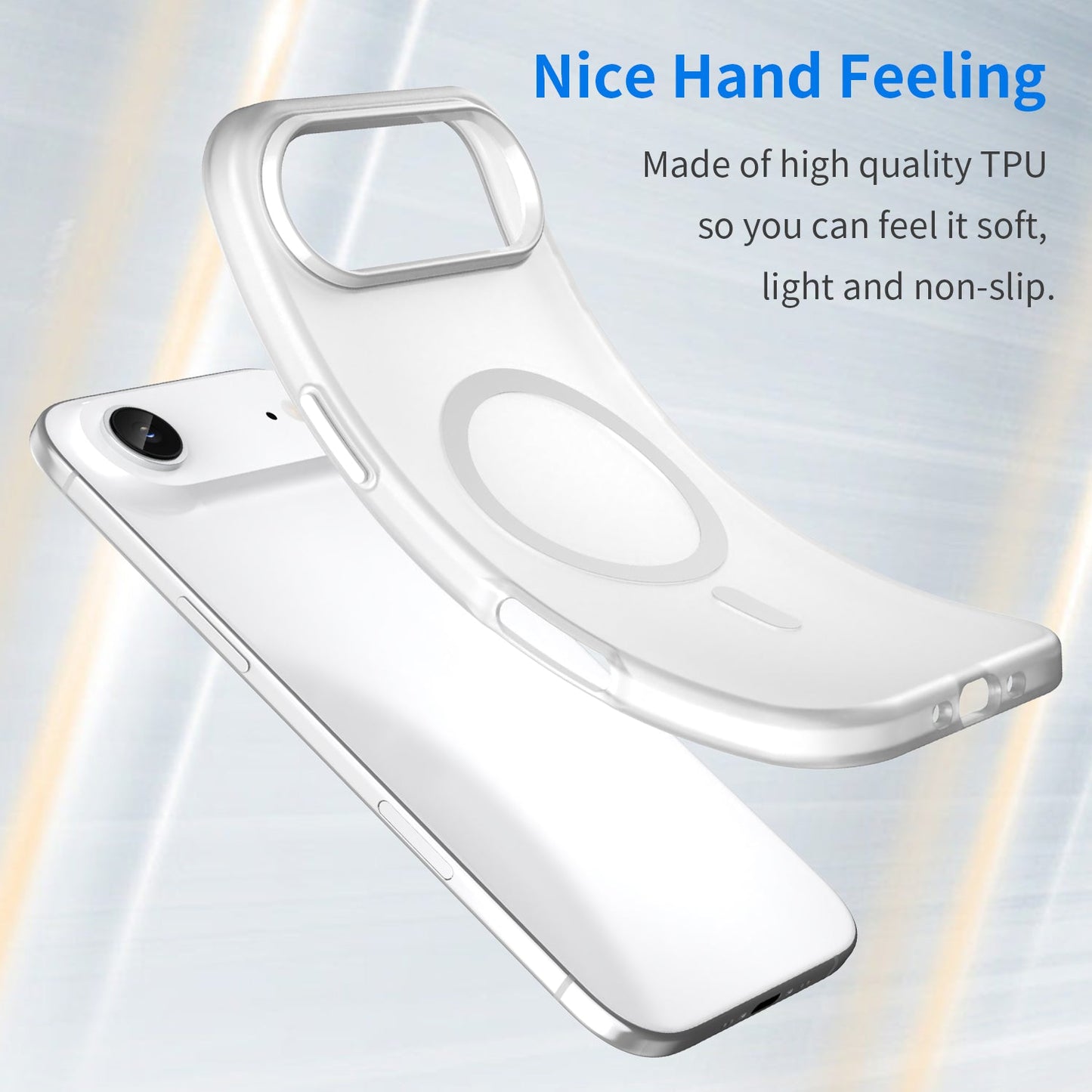 Iphone Air Magsafe Soft Matte Case [White]