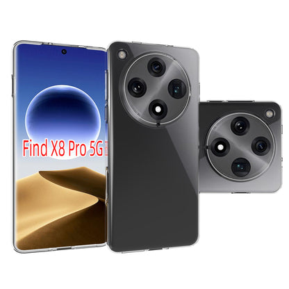 Oppo Find X8 Pro Soft Gel Case [Clear]