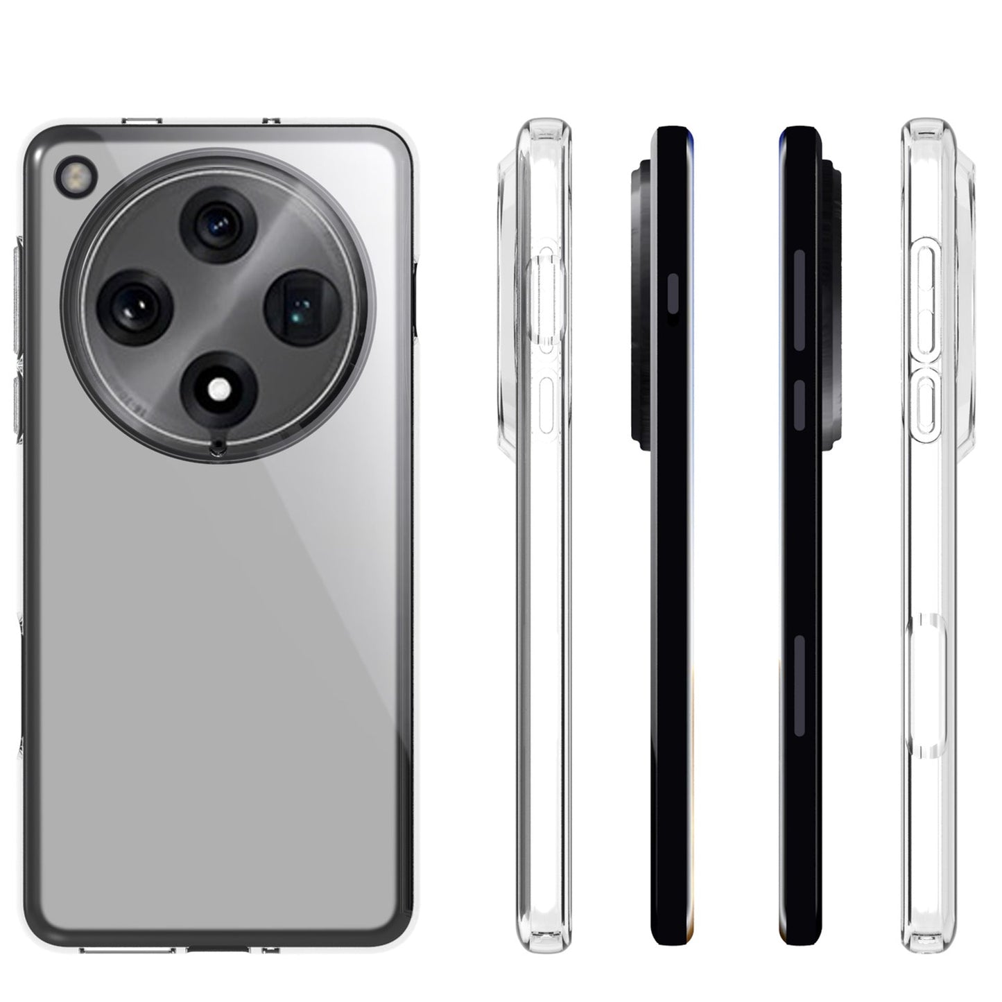 Oppo Find X8 Pro Soft Gel Case [Clear]