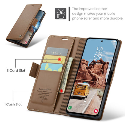 Galaxy S25 Pu Wallet Case [Brown]