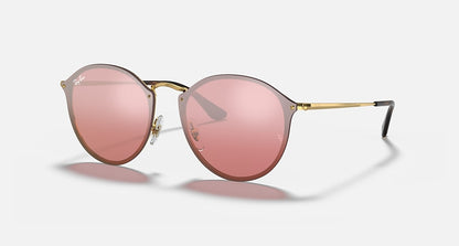 Ray-Ban RB3574N Blaze Round Sunglasses [001/E4/59]