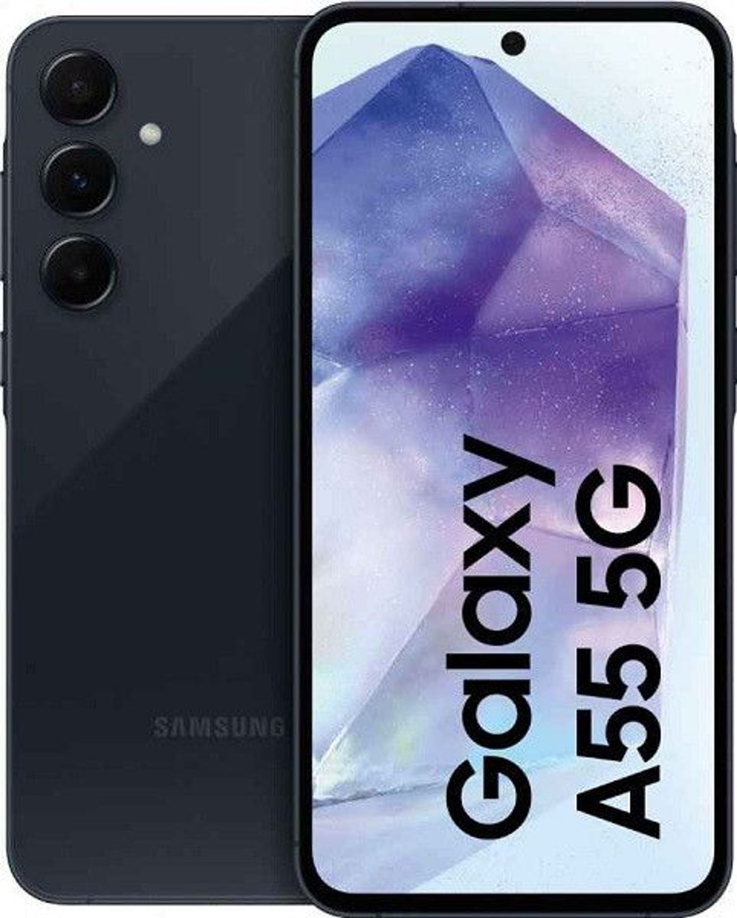 Samsung Galaxy A55 5G SM-A556/DS Mobile Phone [128GB / 8GB RAM - Awesome Navy]