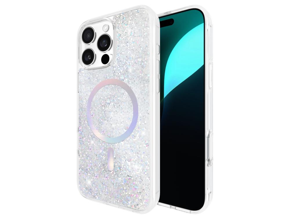 Kate Spade Liquid Glitter(MS)(RC)-iPh 16 Pro Max-Opal Irid