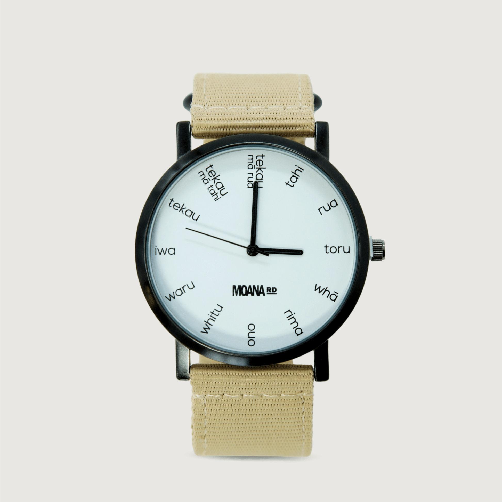 Moana Road Te Reo Maori Watch [ Oat - 7031]