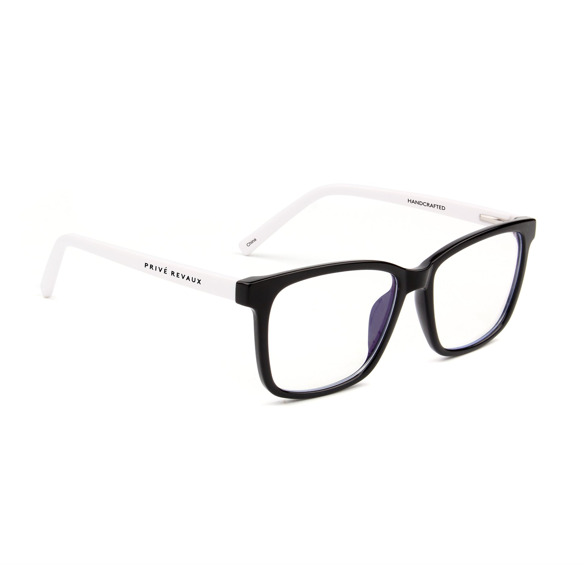 Prive Revaux The MVP Blue Light Glasses [Black/White]