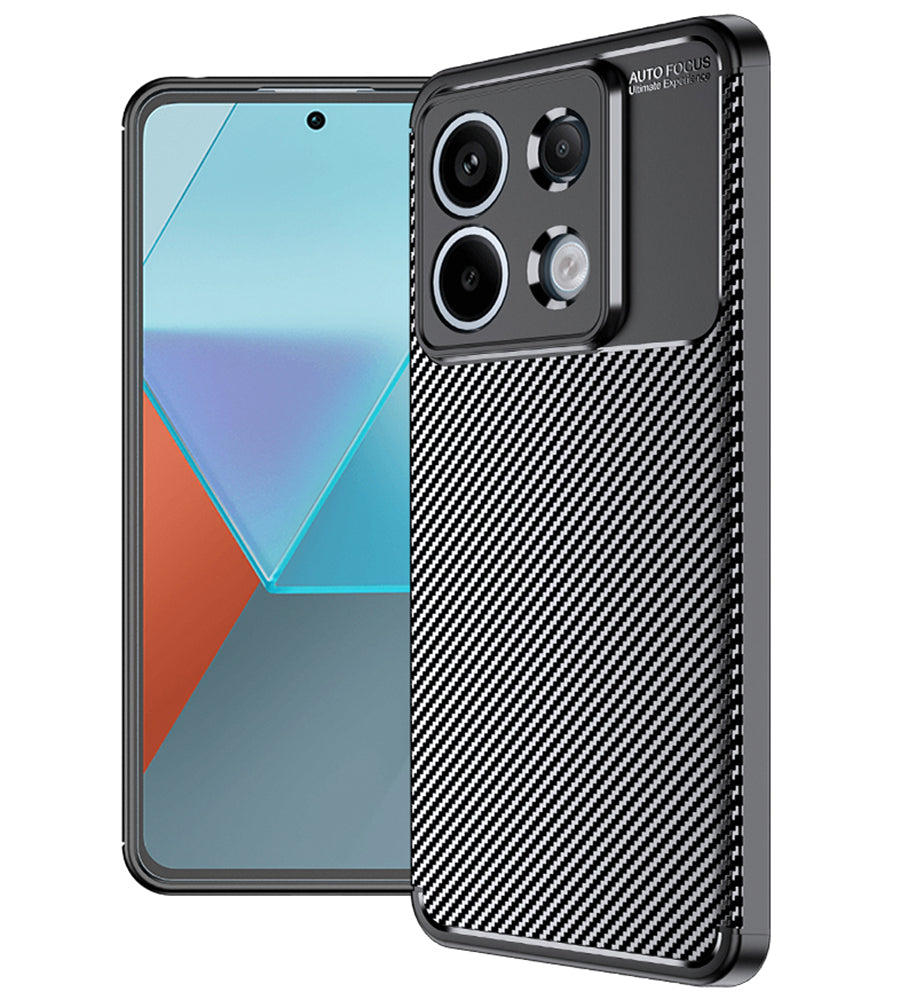 Xiaomi Redmi Note 13 Pro 5G Carbon Fibre Case Black