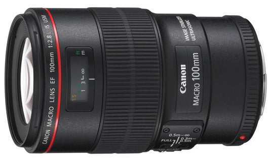 Canon EF 100mm F2.8 L Macro IS USM Lens