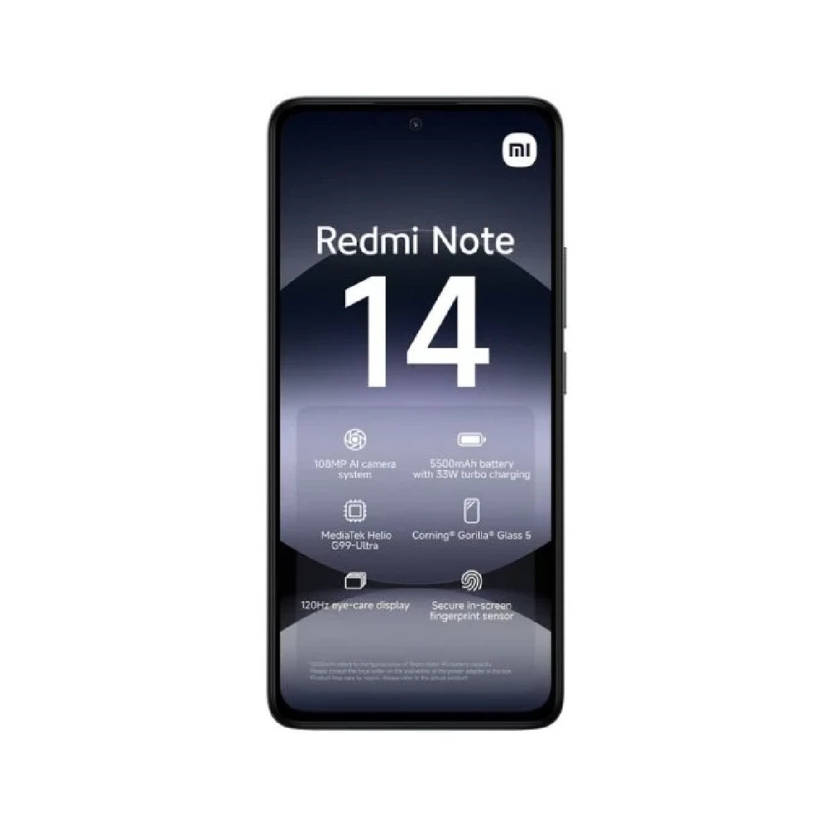 Xiaomi Redmi Note 14 4G Mobile Phone [ 256GB / 8GB RAM - Midnight Black ]