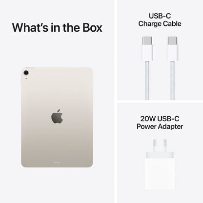 Apple iPad Air 11-inch (6th gen) M2 Wi-Fi (2024) A2902 [ 128GB - Starlight ]
