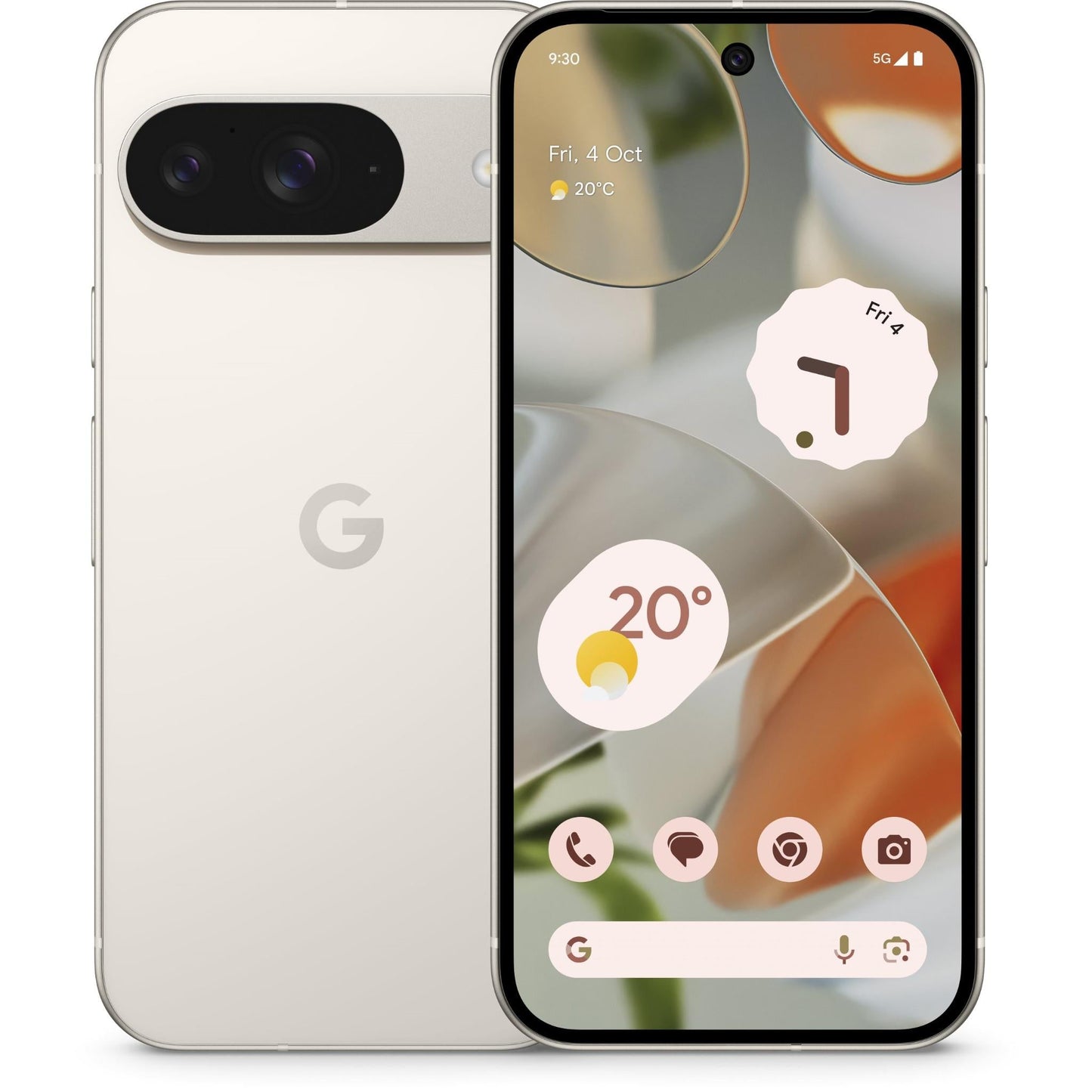 Google Pixel 9 Mobile Phone Global [ 128GB / 12GB RAM - Porcelain ]