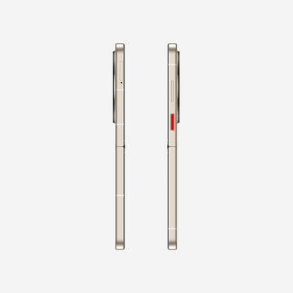 Nubia Flip 5G NX724J Mobile Phone [ 256GB / 8GB RAM Sunshine Gold ]