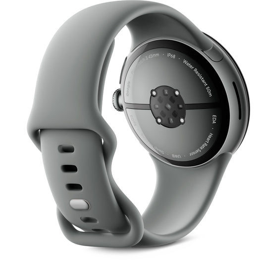 Google Pixel Watch 3 Bluetooth/Wi-Fi 45mm Aluminum case [ Hazel Active Band - Matte Hazel ]