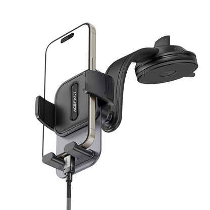 Acefast One Click Locking Dashboard Phone Holder w/ Powerful Suction (D26)