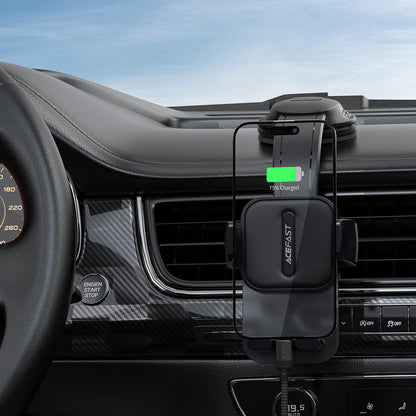 Acefast One Click Locking Dashboard Phone Holder w/ Powerful Suction (D26)