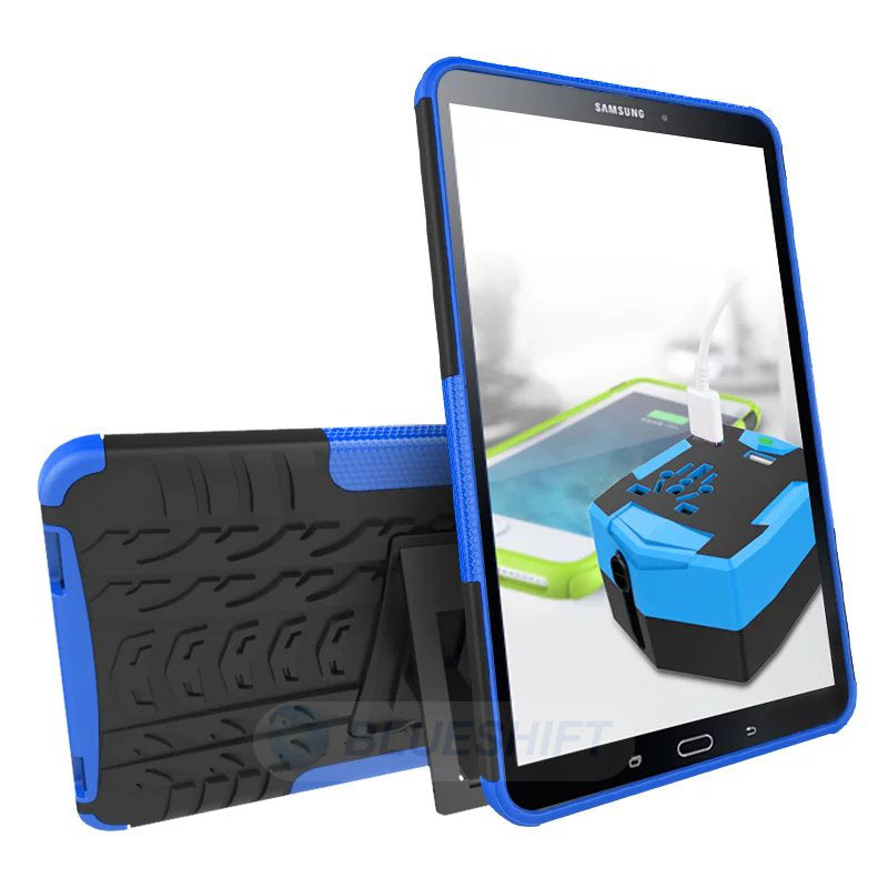 Galaxy Tab A 10.1 (2016) T580 Heavy Duty Case [Blue]