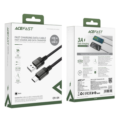 Acefast 3A Super Durable Nylon Braided Metallic Cable (C9-04) Type C