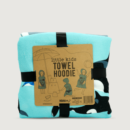 Moana Road Kids Towel Hoodie [ Under the Sea Age 5 - 7 - 5328]