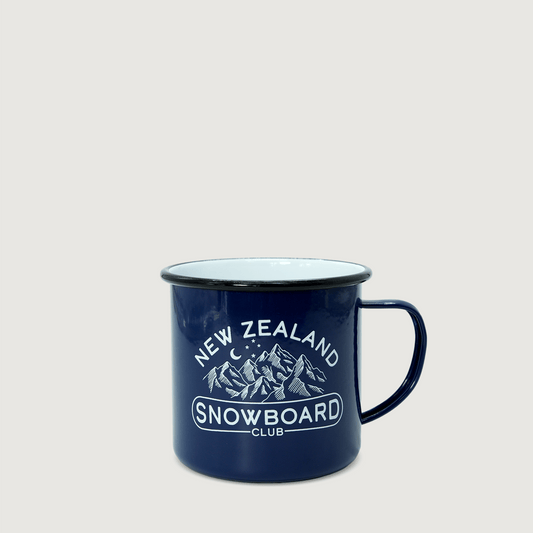Moana Road Enamel Mug [ Snowboard Club - 659a]