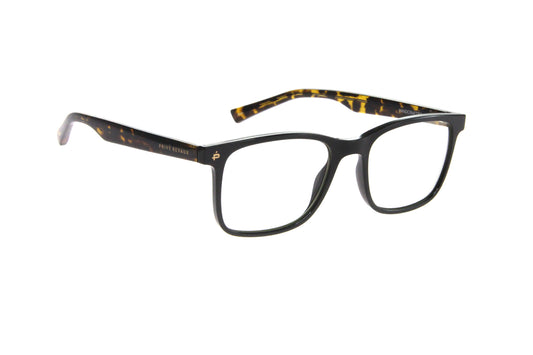 Prive Revaux The Maimonides Blue Light Glasses [Jet Black/Clear]