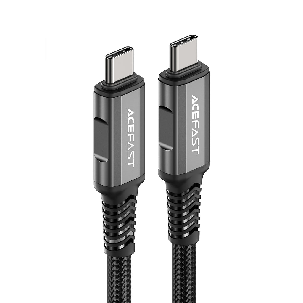 Acefast 240W Super Durable Premium PD USB-C to USB-C Cable w/ 4K HDMI Video & Audio, 40GB PS, USB 4.0 (C1-09)