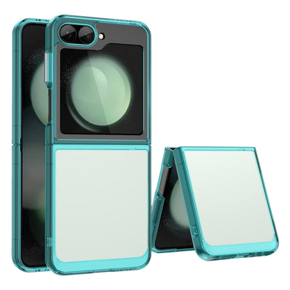 Samsung Galaxy Z Flip 7 Fe Soft Gel Case [Clear Blue]