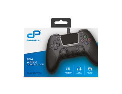 PowerPlay PS4 Wired Controller (Black)