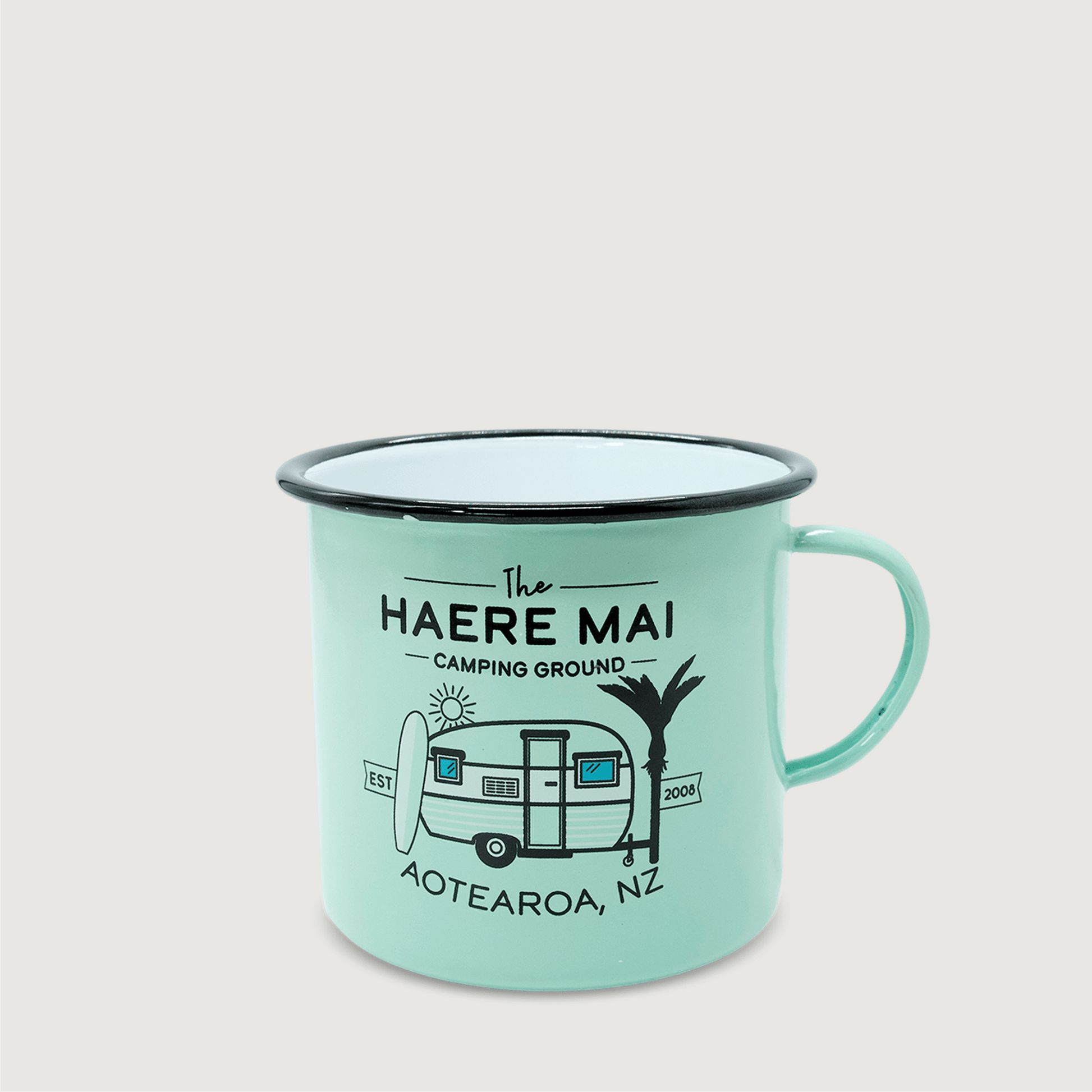 Moana Road Enamel Mug [ Haere Mai - 646b]