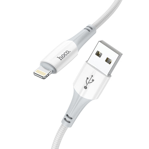 Fast Charging Nylon Braided USB Cable (X70) [Type C - White]