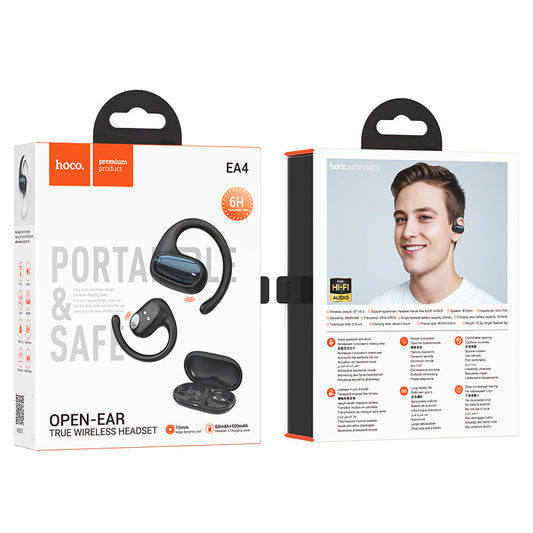 Hoco Open Ear TWS Earbud w/ Ear Hook (EA4)