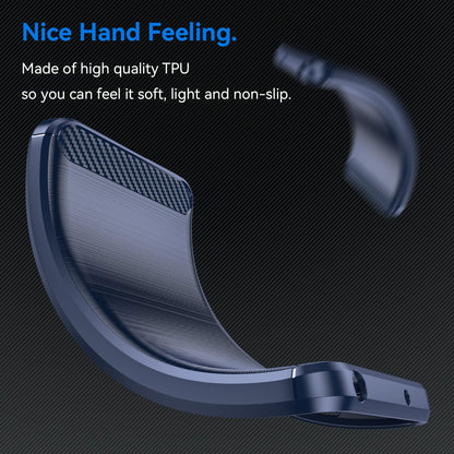 Moto G56 Carbon Fibre Case [Navy]