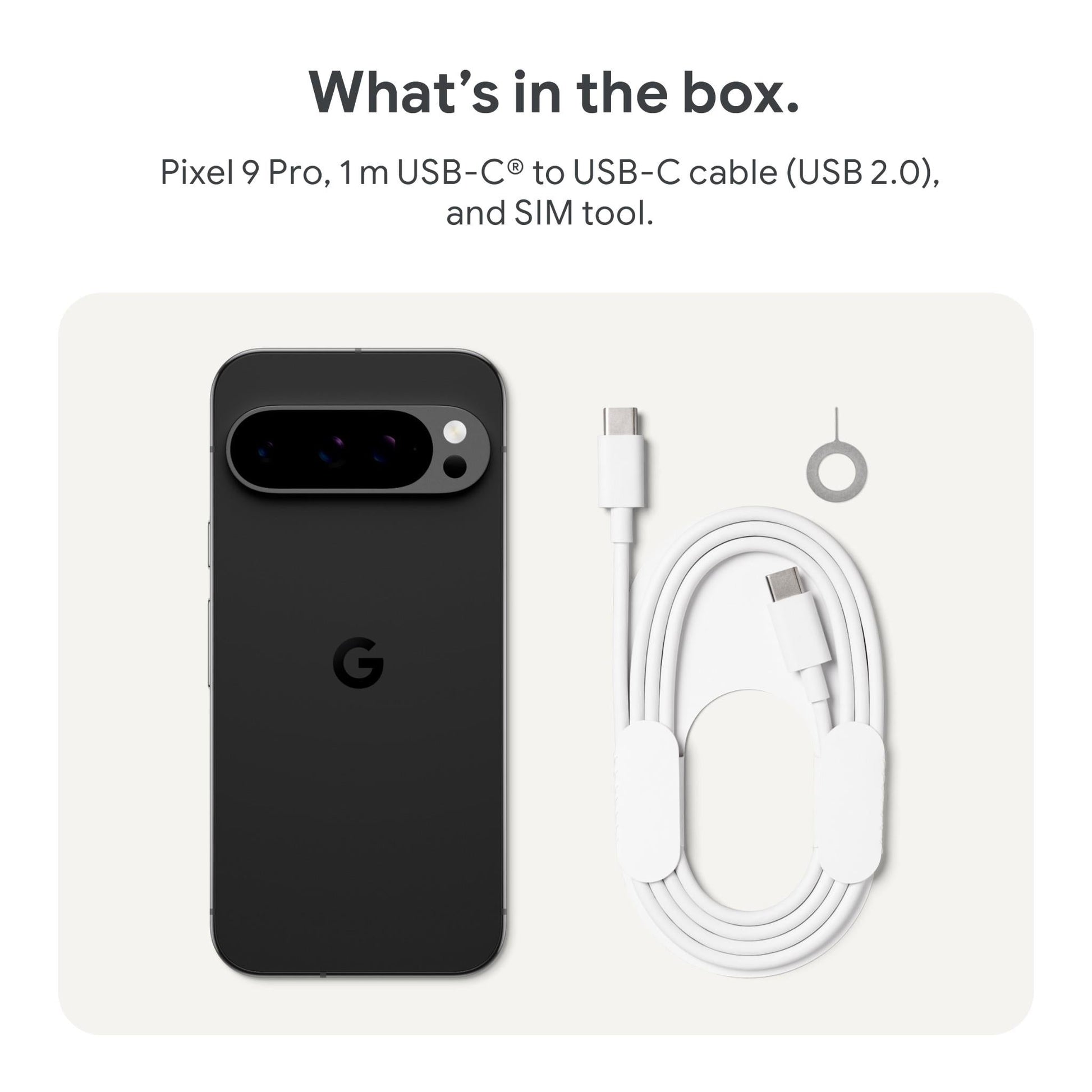 Google Pixel 9 Pro Mobile Phone Japan [ 256GB / 16GB RAM - Obsidian ]