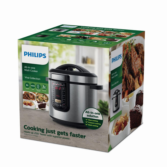 Philips All-in-One Cooker with Stainless Steel Bowl
