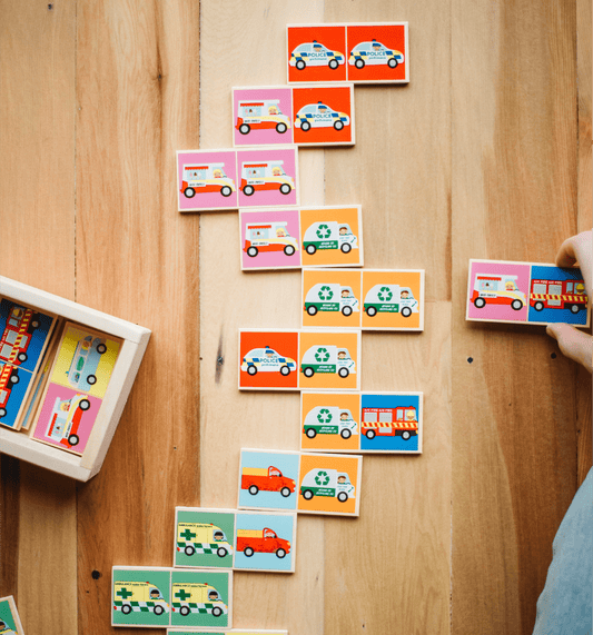 Moana Road Dominoes [ Vehicles - 9014]