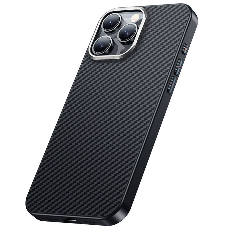 Hoco 5M Drop Tested Premium Magnetic Case w/ Kevlar Bulletproof Material, Hidden Magnets (AS7) [iPhone 16 Pro Max]