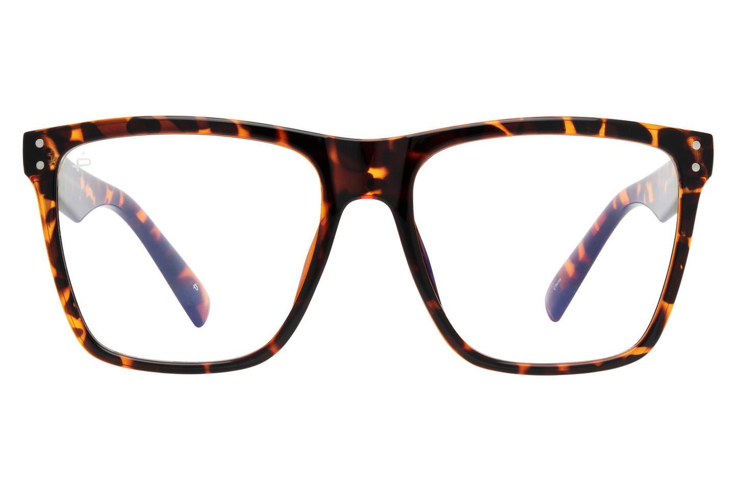 Prive Revaux The Visionary Blue Light Glasses [Warm Copper Tort/Clear]