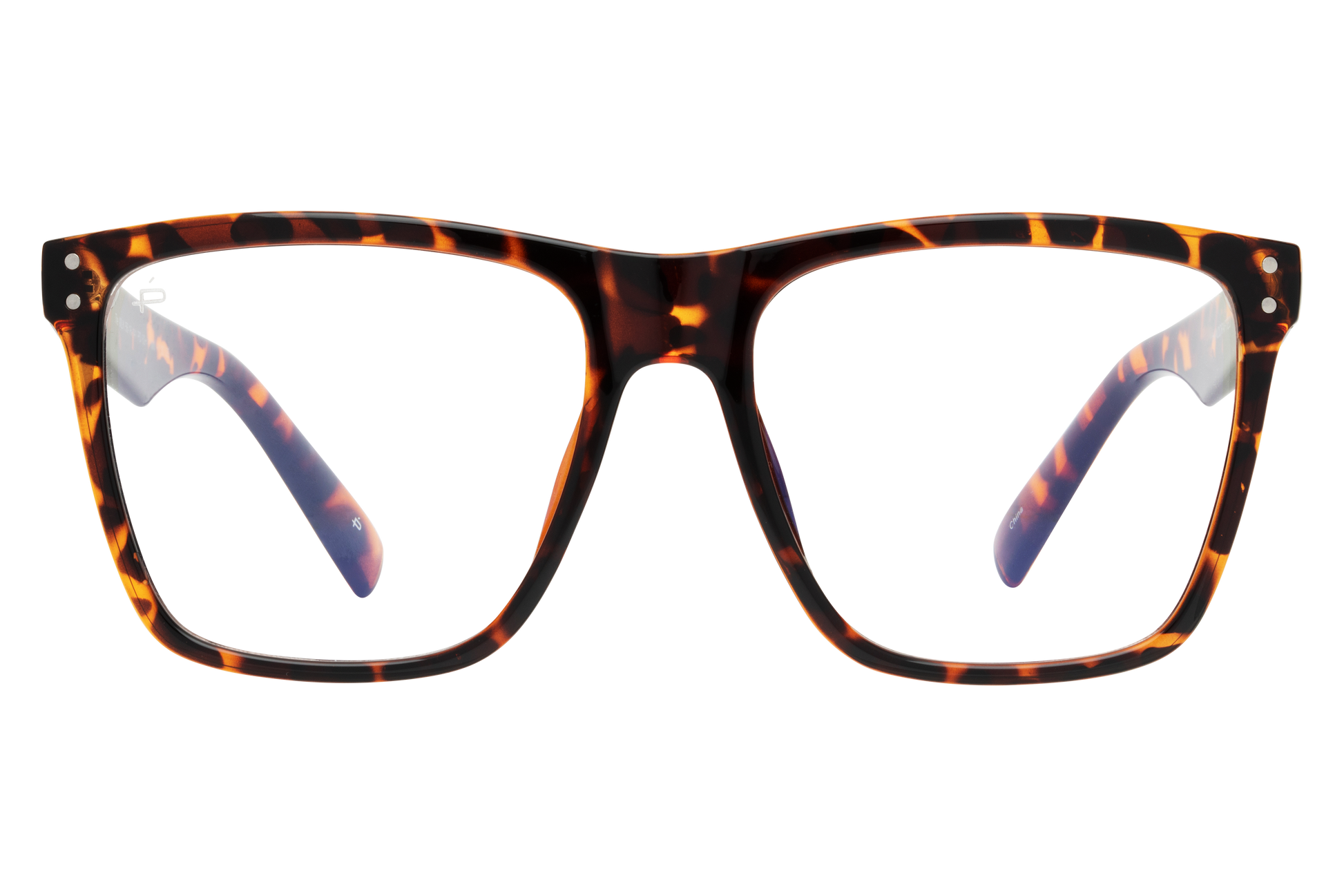 Prive Revaux The Visionary Blue Light Glasses [Warm Copper Tort/Clear]