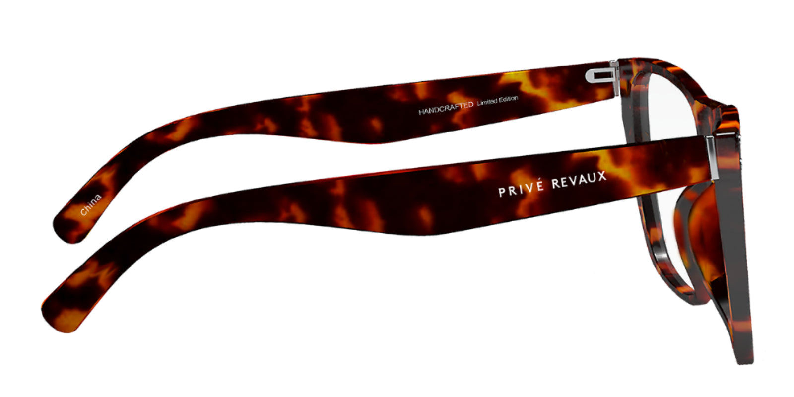 Prive Revaux The Visionary Blue Light Glasses [Warm Copper Tort/Clear]