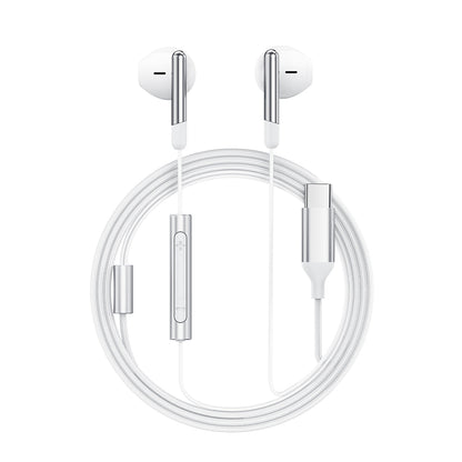 Acefast Digital Ergonomic USB-C Earphone w/ Mic, Universal (L3) White