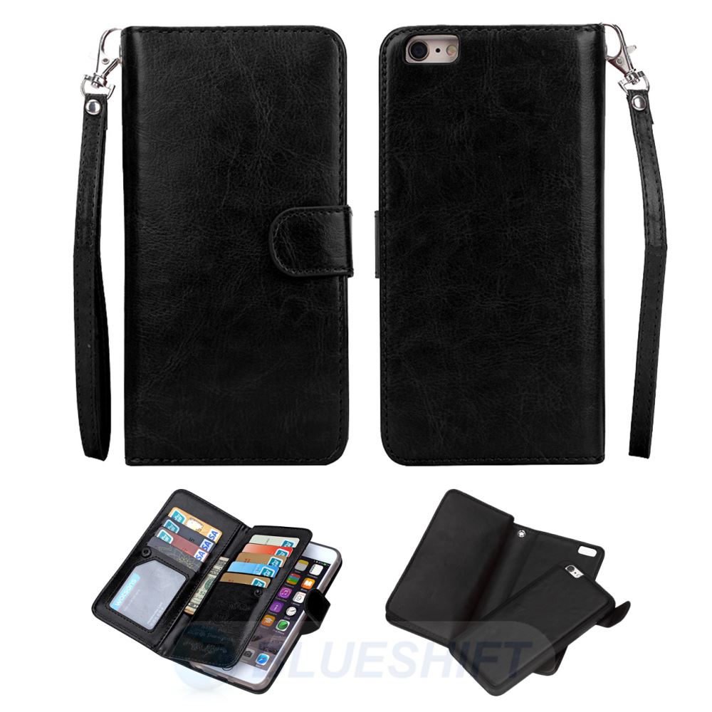 Apple Iphone 6S Double Wallet Case [Black]