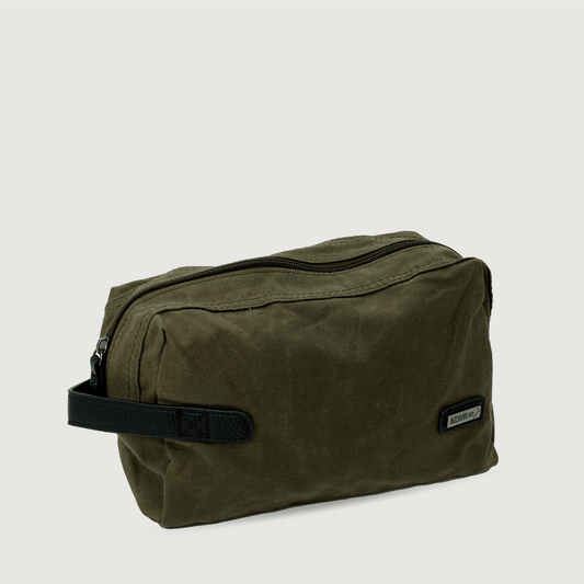 Moana Road Toiletry Bag [ Oilskin Olive - 706]