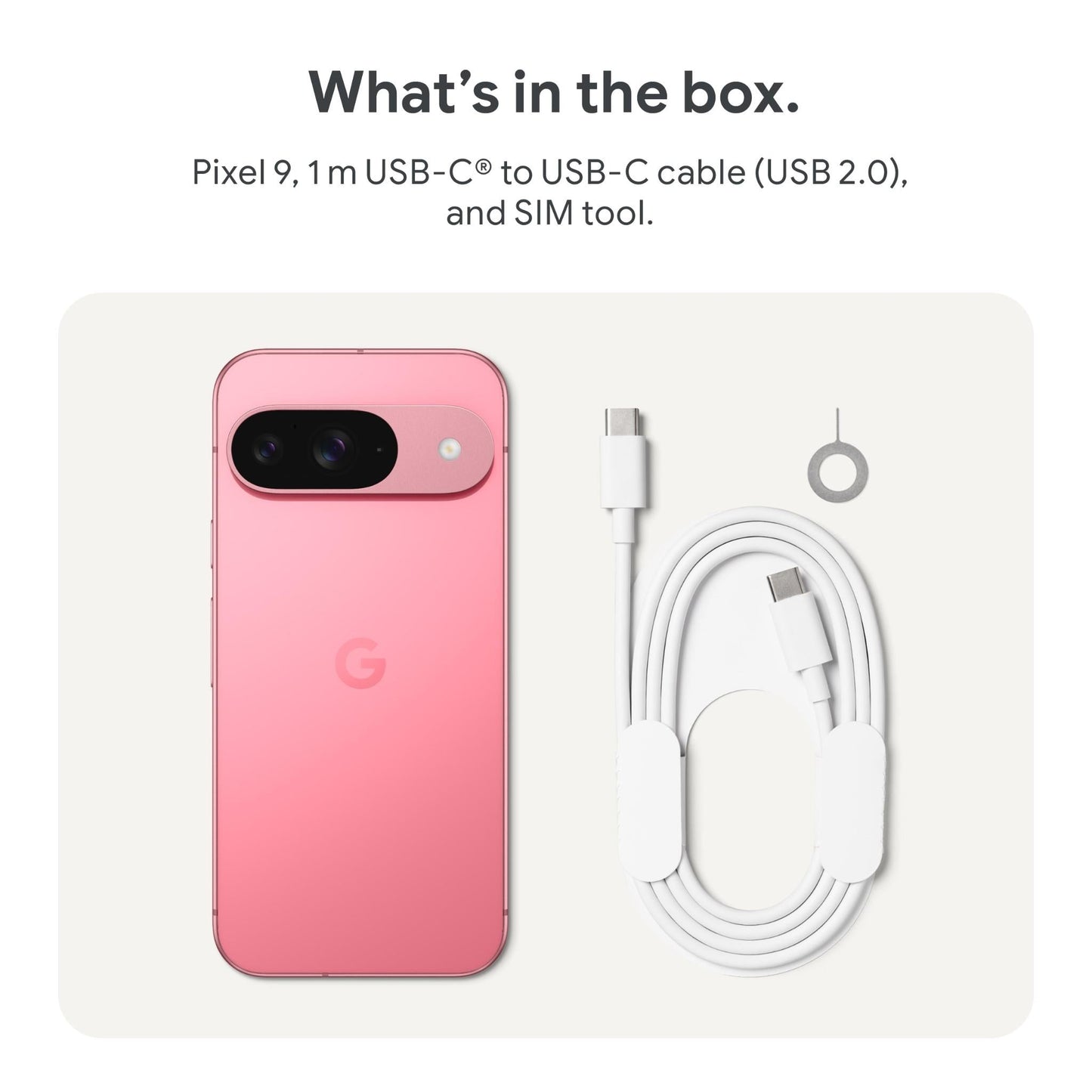 Google Pixel 9 Mobile Phone Global [ 128GB / 12GB RAM - Peony ]
