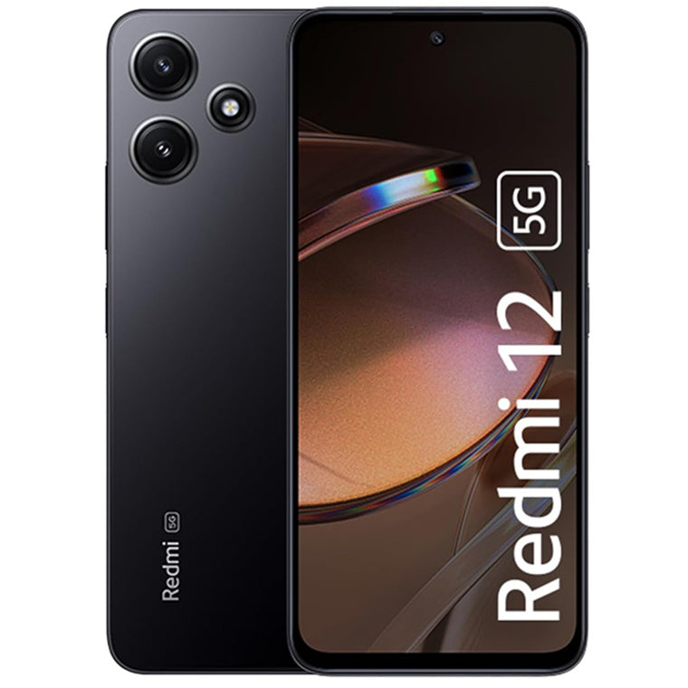 Xiaomi Redmi 12 Mobile Phone [128GB / 8GB RAM - Midnight Black]